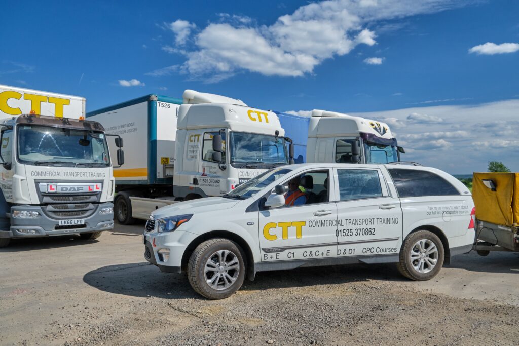 image of commercial transport training vehicles