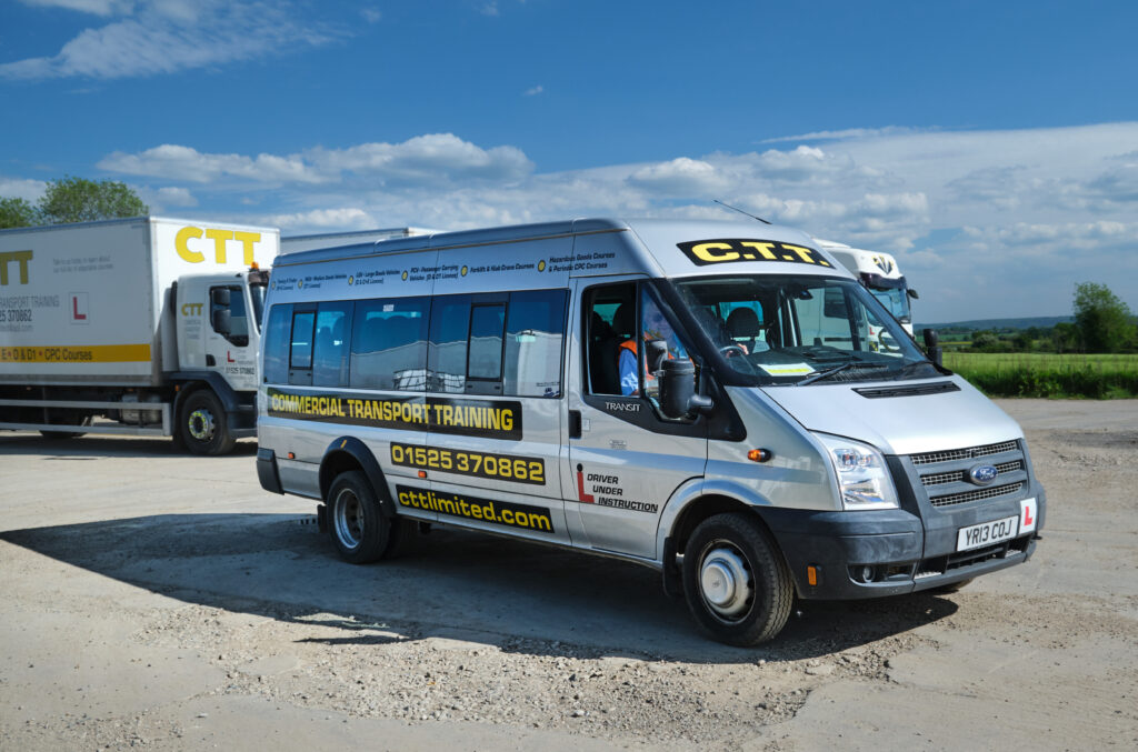 Image of a Commercial Transport Training minibus