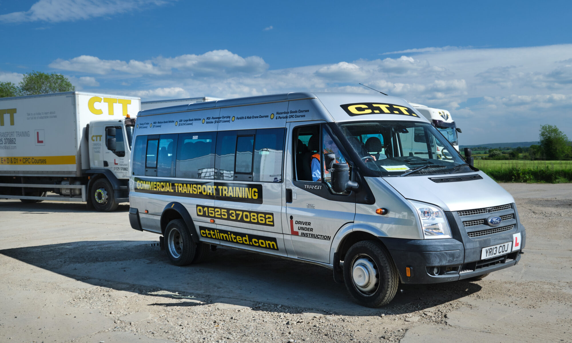 Image of a Commercial Transport Training minibus