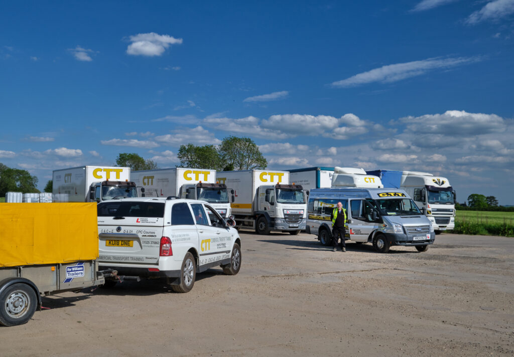 image of commercial transport training vehicles