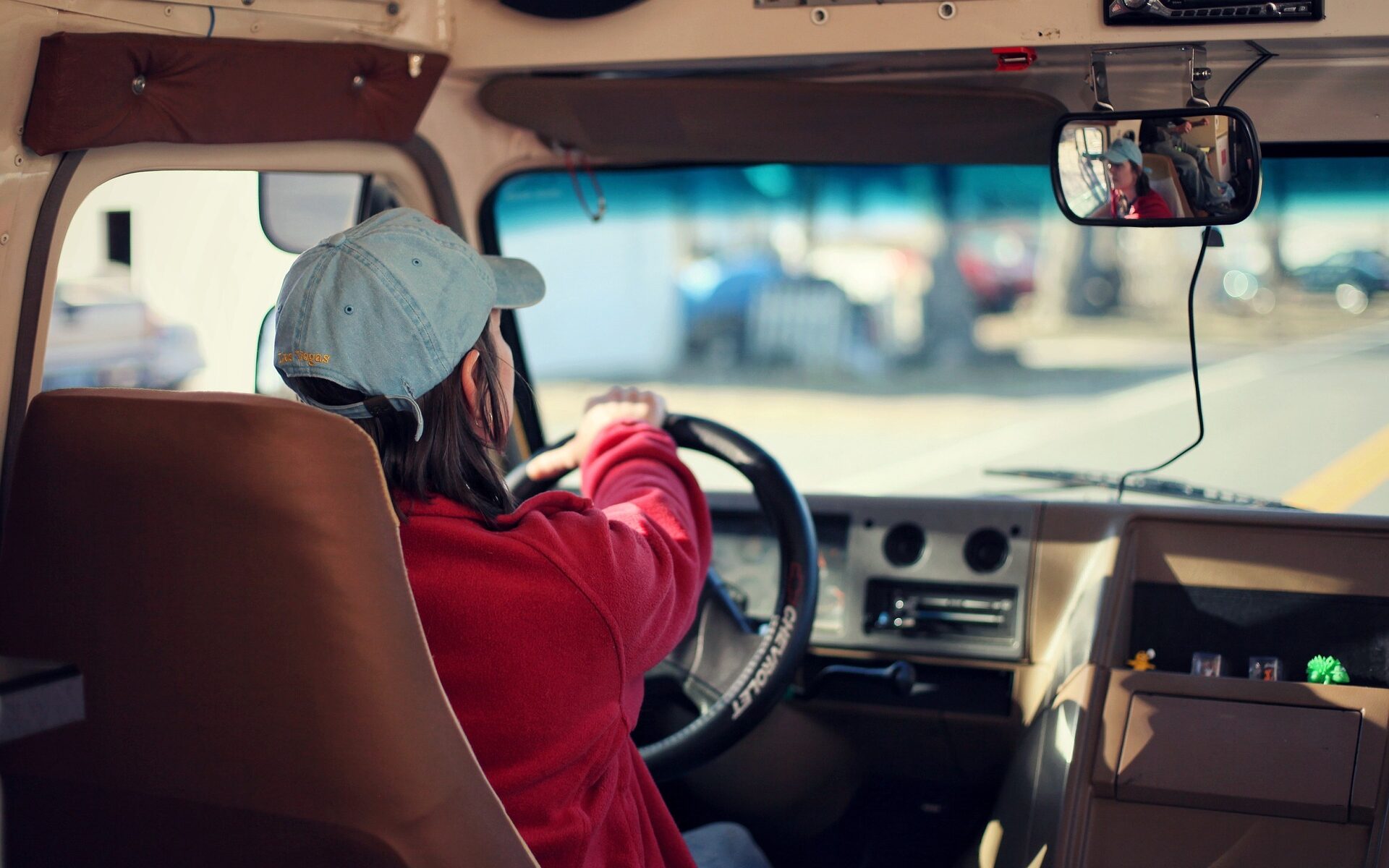 image of a bus driver