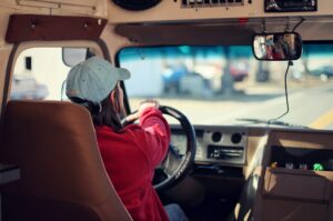 image of a bus driver