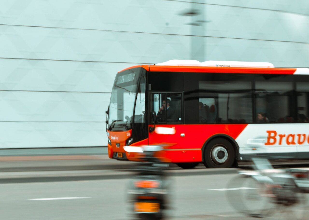 An image of a bus